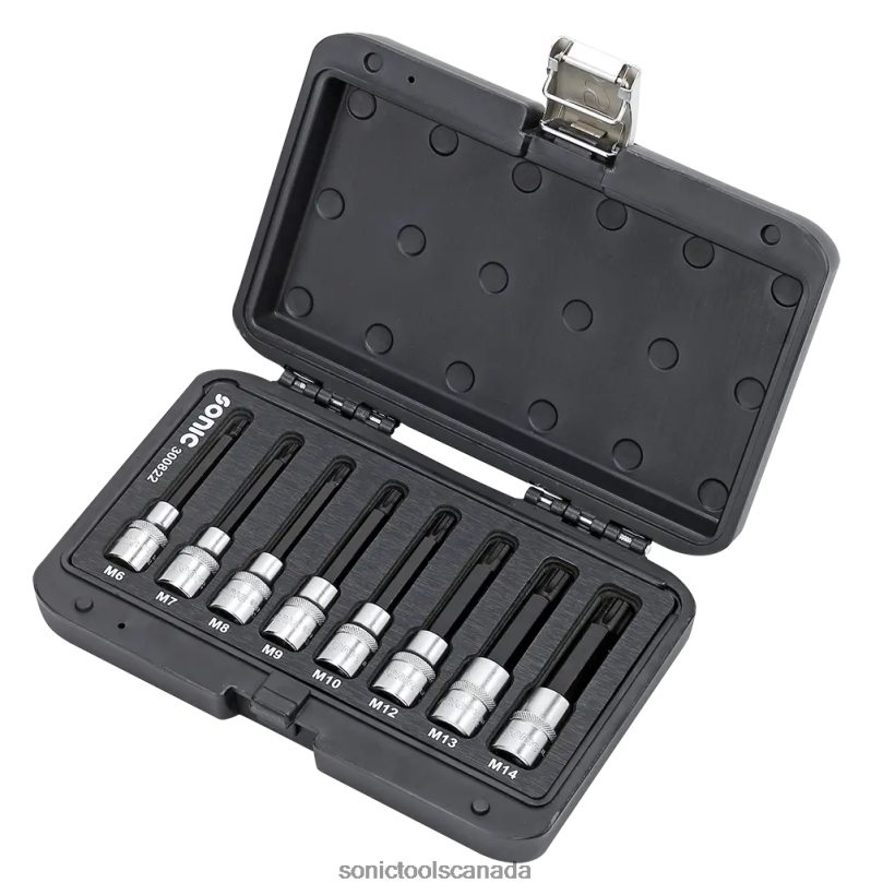 Sonic Bit Socket Ribe Set 1/2" 8Pcs Bmcs Classic F0882J286