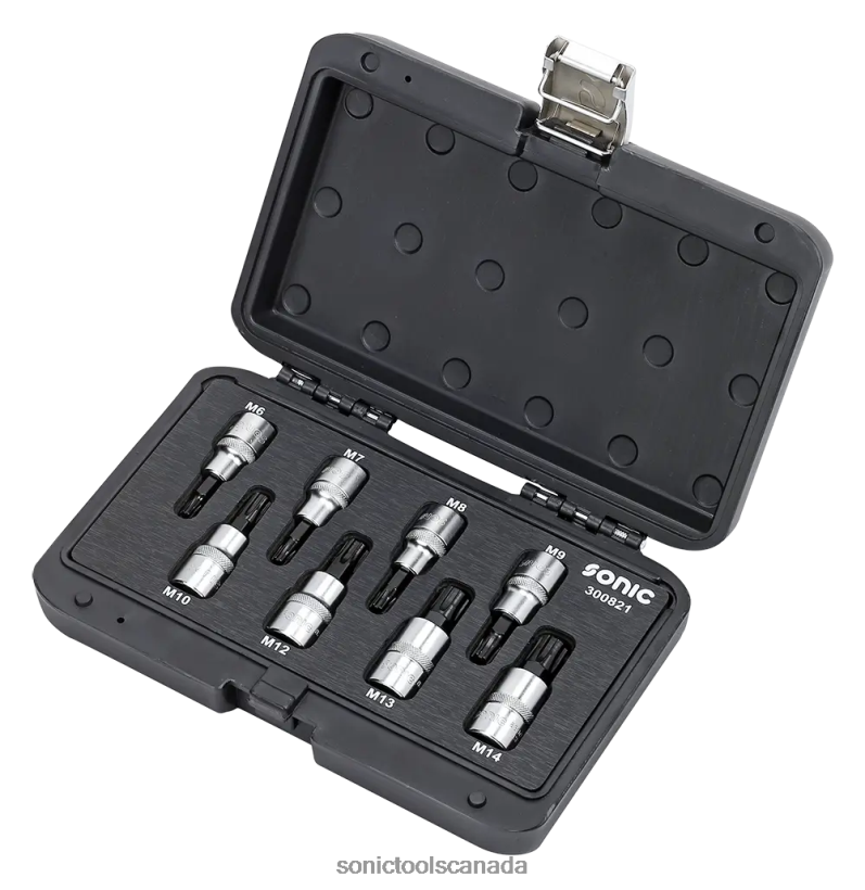 Sonic Bit Socket Ribe Set 1/2" 8Pcs Bmcs Latest F0882J285