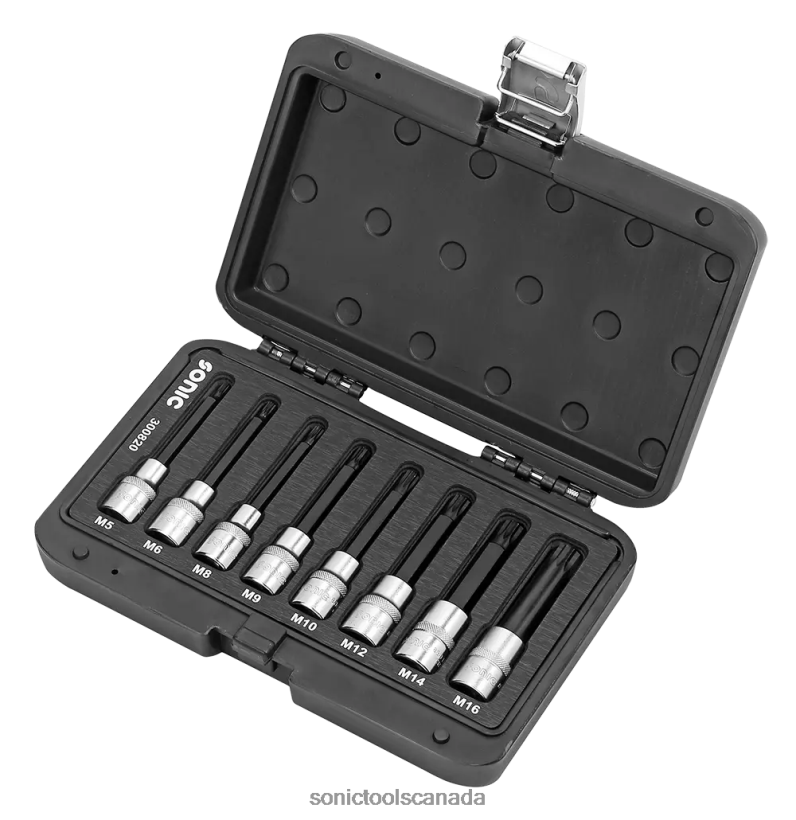 Sonic Bit Socket Spline Set 1/2" 8Pcs Bmcs Practical F0882J287