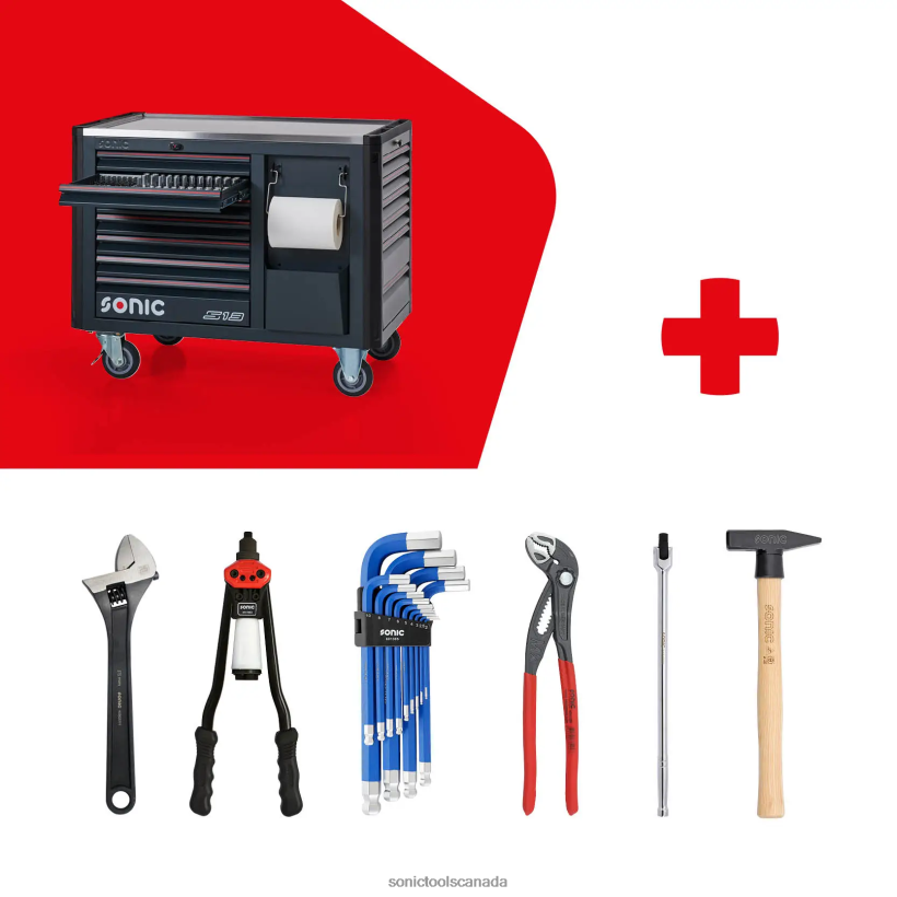 Sonic Filled Toolbox Next S13 540-Pcs + Tools Latest F0882J33