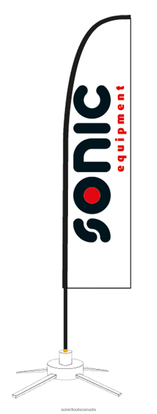 Sonic Tear Drop Flag Reliable F0882J750