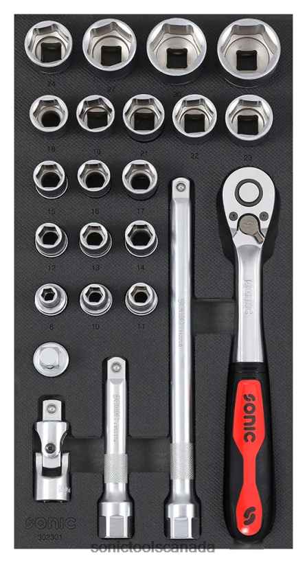 Sonic Accessory Set 1/2" Sfs 1/3 23-Pcs Classic F0882J210