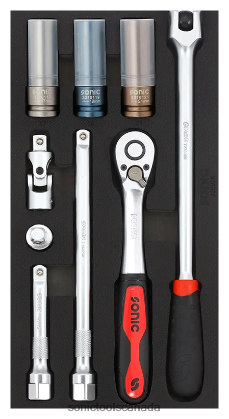 Sonic Accessory Set 1/2" Sfs 1/3 9-Pcs Reliable F0882J212