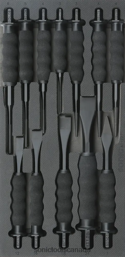 Sonic Gripped Chisel & Punch Set Sfs 1/3 12-Pcs Latest F0882J811