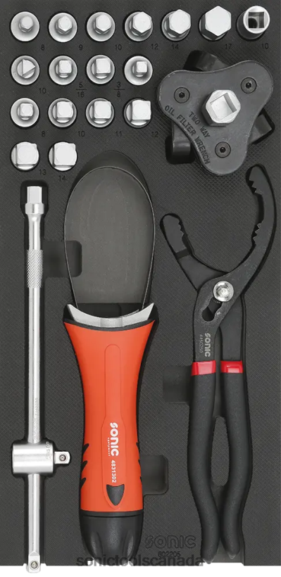 Sonic Oil Filter Set Sfs 1/3 22-Pcs Practical F0882J821