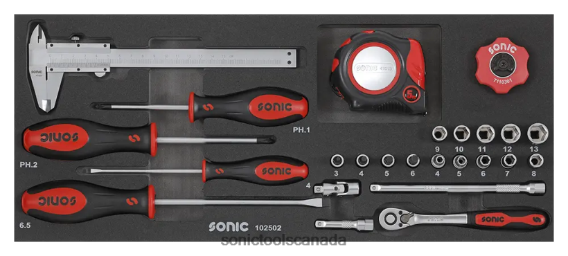 Sonic Combinationset For Toolbox 4730414 25-Pcs Latest F0882J197