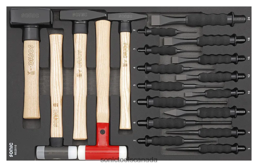 Sonic Chisel & Hammer Set Sfs 20-Pcs Classic F0882J230