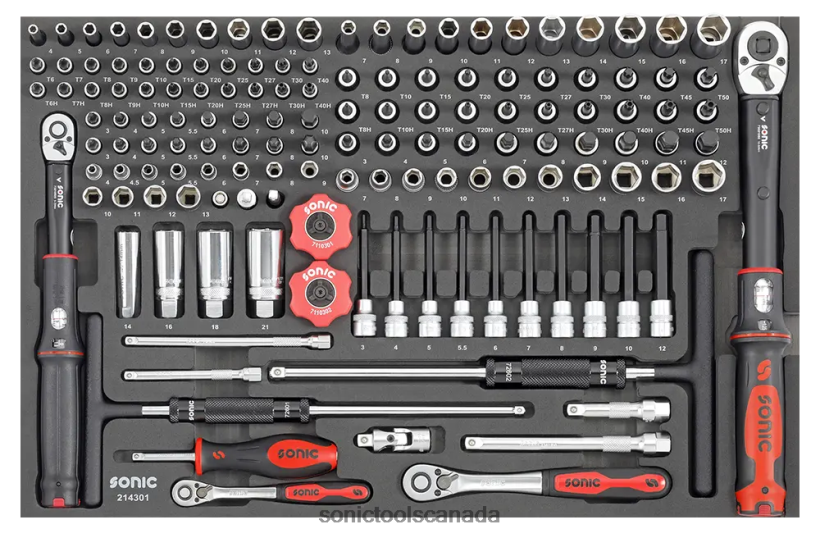 Sonic Combination Set 1/4" & 3/8" Sfs 143-Pcs (Motorcycle) Classic F0882J844