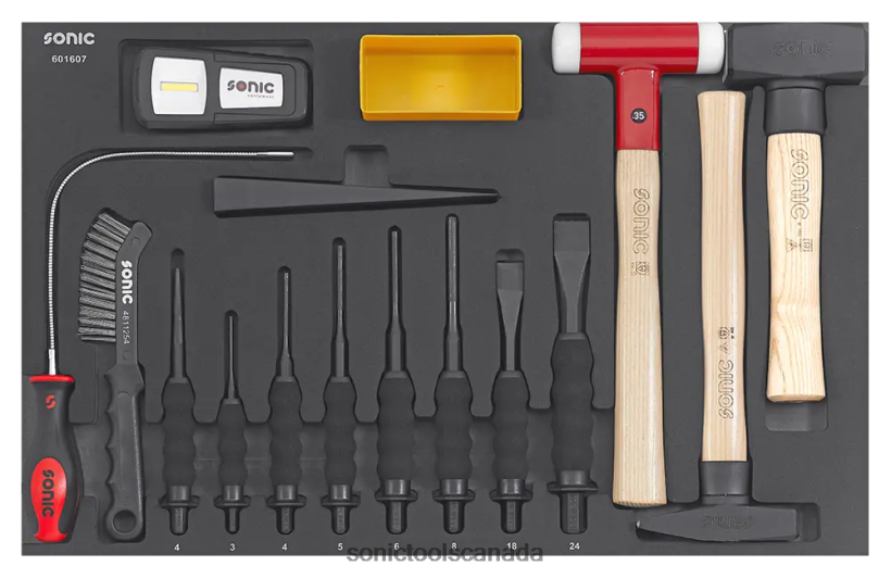 Sonic Eva 16Pc Chisel&Hammer(W/O 5Pc) Reliable F0882J854
