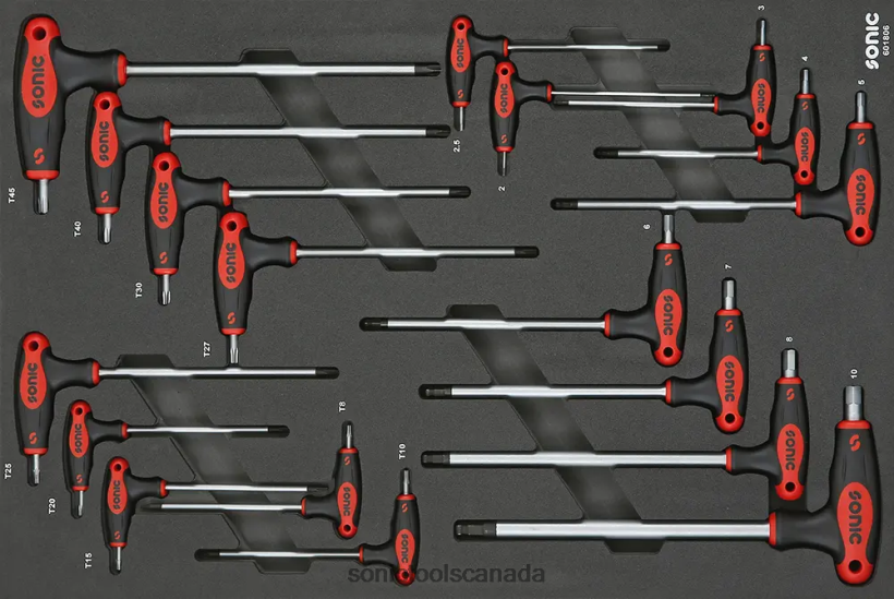 Sonic Hex Ball Grip Key Set Sfs 18-Pcs Reliable F0882J866