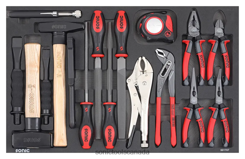 Sonic Pliers Chisel And Hammer Set Sfs 17-Pcs (Sae) Latest F0882J875