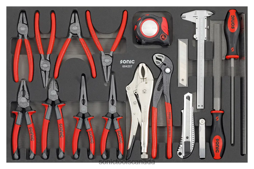 Sonic Pliers Set Sfs 18-Pcs (Motorcycle) Practical F0882J873