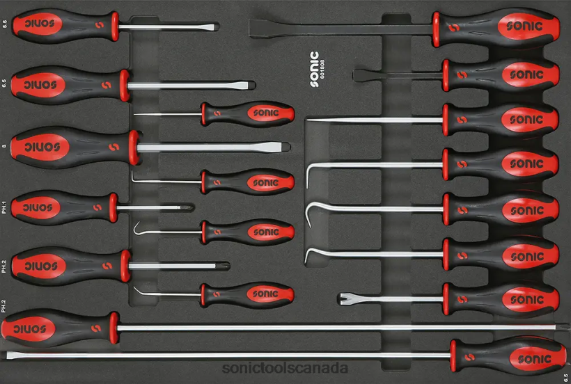 Sonic Screwdriver Set Sfs 18-Pcs Reliable F0882J878