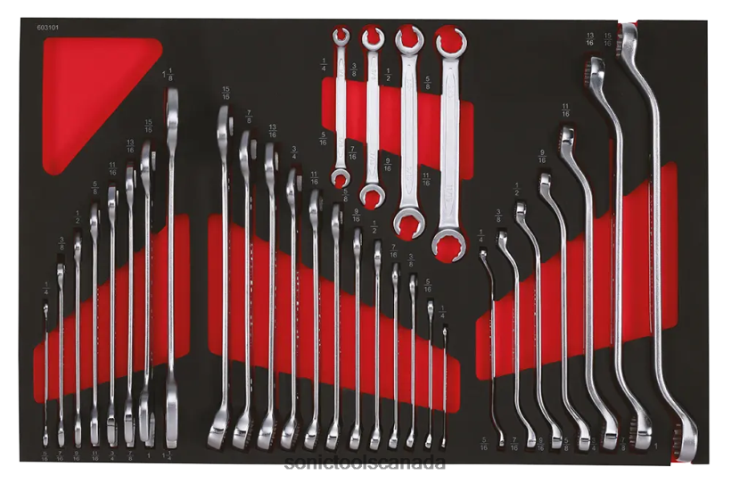 Sonic Wrench Set Sfs 31-Pcs (Sae) Reliable F0882J894