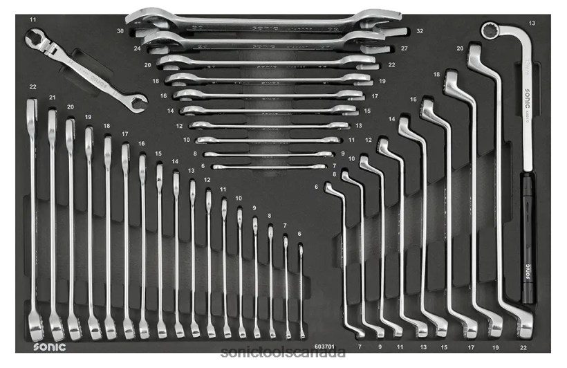 Sonic Wrench Set Sfs 37-Pcs Practical F0882J897