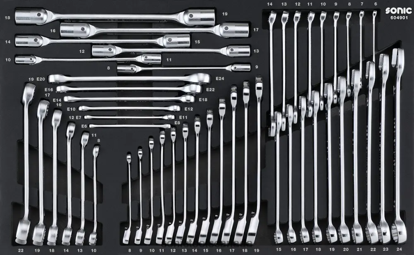 Sonic Wrench Set Sfs 49-Pcs Reliable F0882J902
