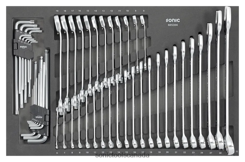 Sonic Wrench Set Sfs 53-Pcs Motorcycle Practical F0882J905