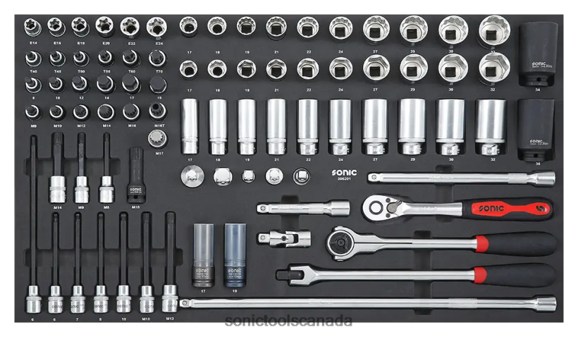 Sonic Combination Set 1/2" Sfs 82-Pcs Practical F0882J239