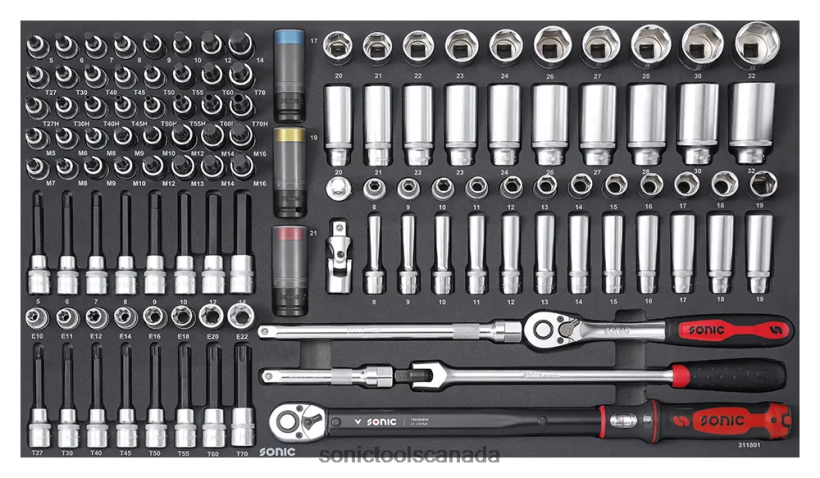 Sonic Ejumbo 118Pc 1/2" Set Latest F0882J241