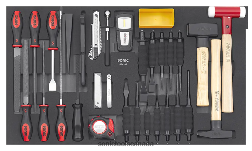 Sonic Ejumbo 49Pc Chisel & Hammer & Utility Tools Set (W/O 5Pc) Classic F0882J246