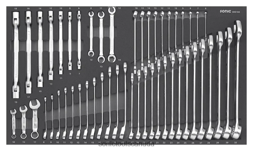 Sonic Ejumbo 51Pc Wrench Set Practical F0882J247