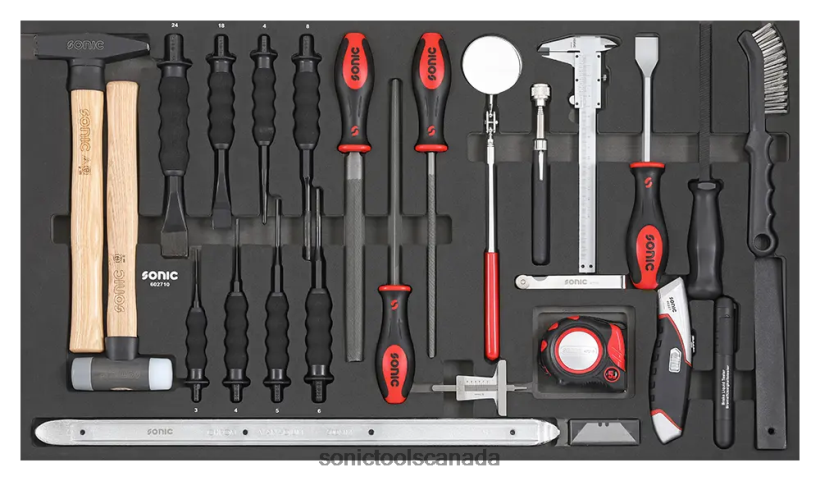 Sonic Hammer And Chisel Set Sfs 27-Pcs Reliable F0882J248