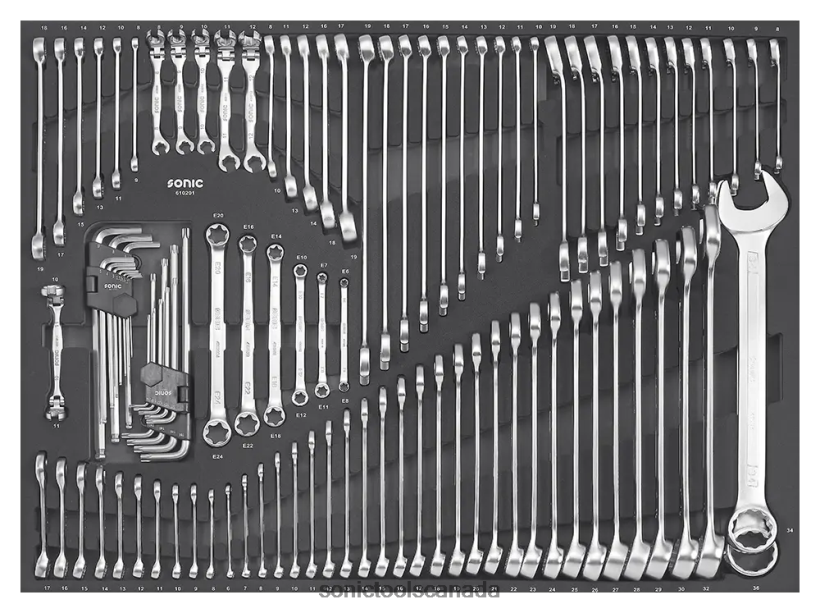 Sonic 102Pc Wrench Set Practical F0882J251