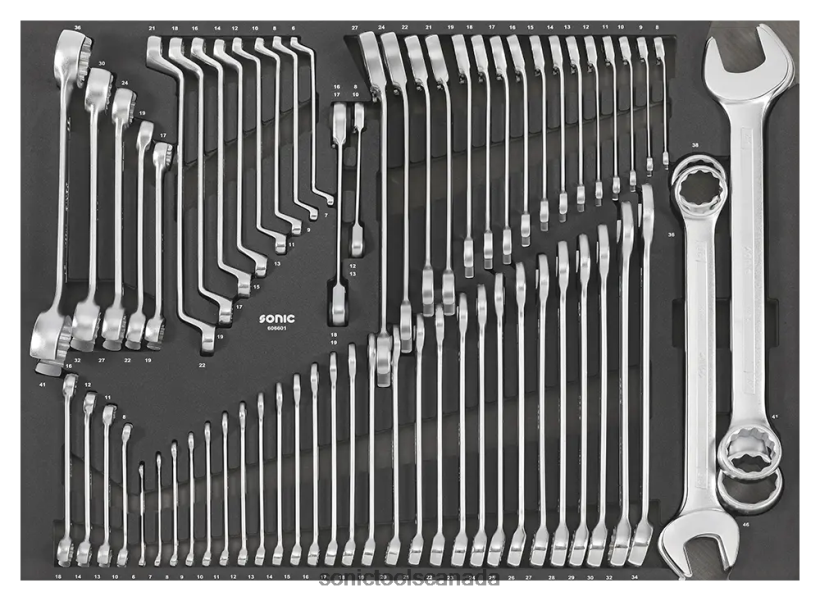 Sonic Wrench Set Sfs 66Pcs (Heavy Duty) Practical F0882J933