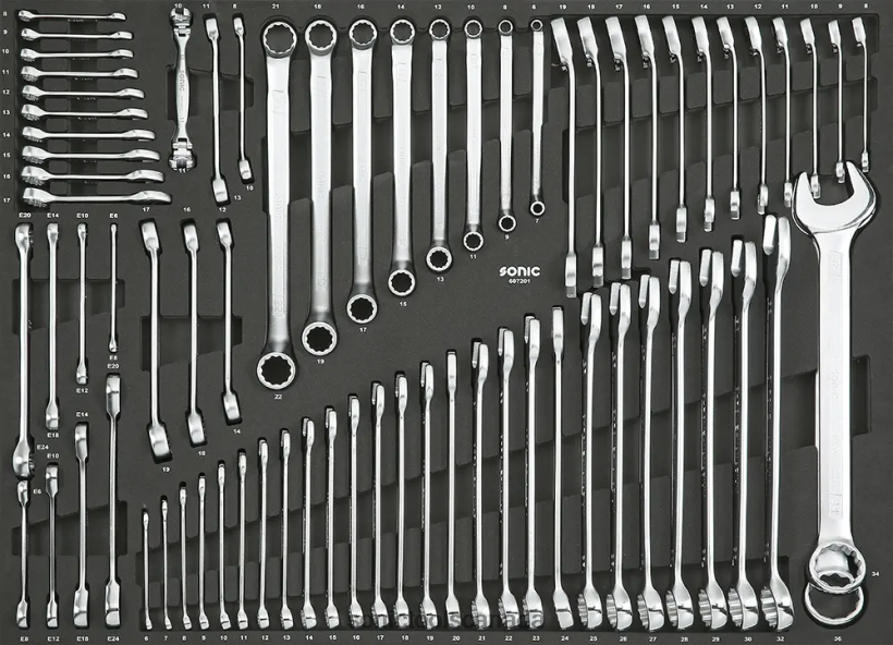 Sonic Wrench Set Sfs 72-Pcs Latest F0882J931