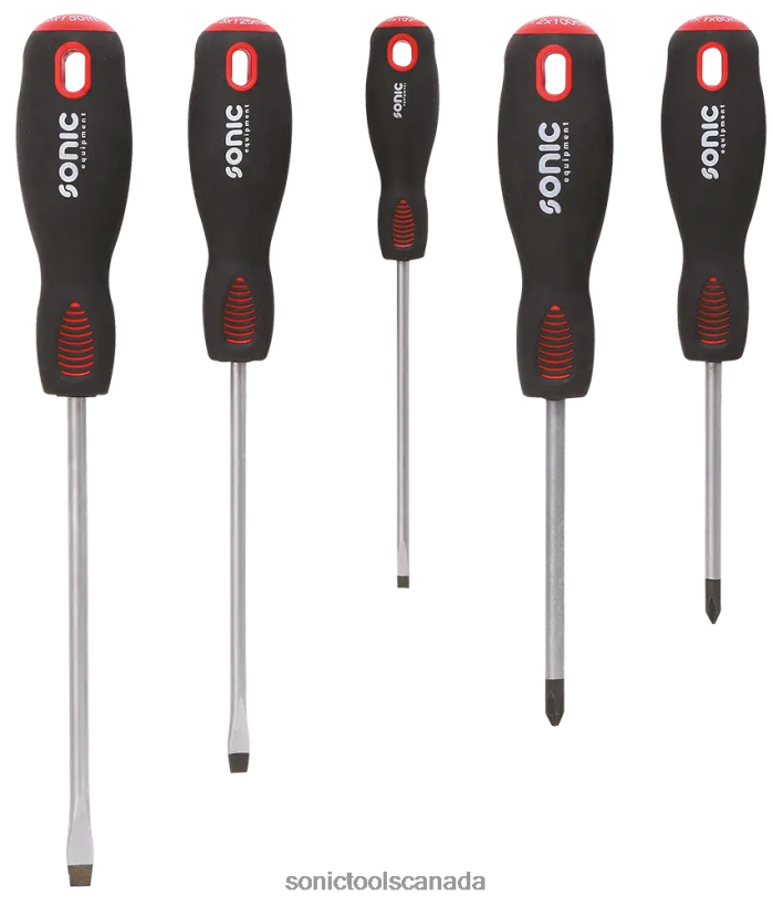 Sonic Screwdriver Set In Colour Box 5-Pcs Reliable F0882J316