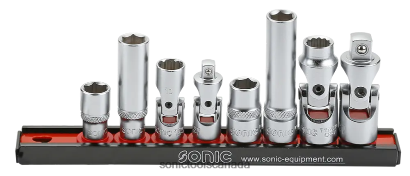 Sonic 1/4" & 3/8" 8Pcs Porsche 10Mm Sockets Reliable F0882J320