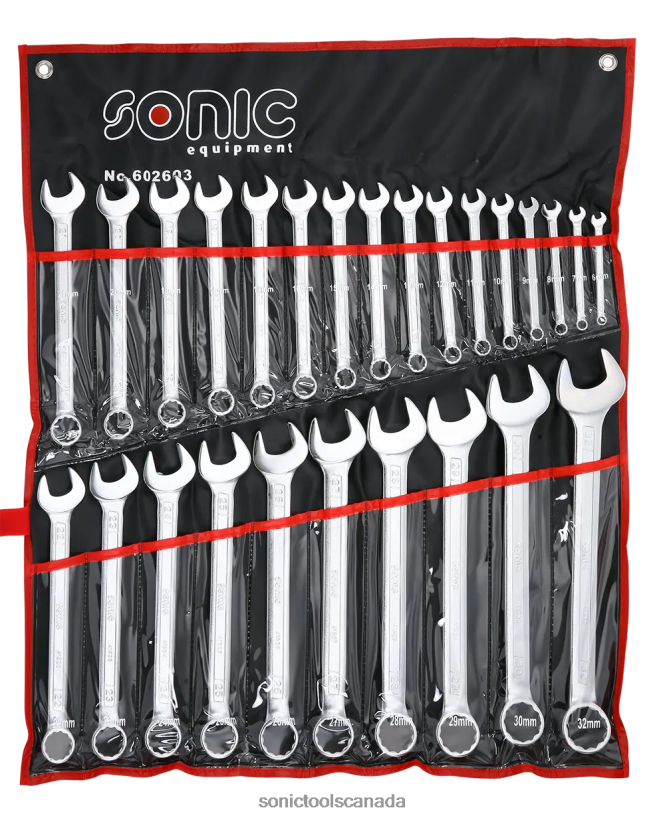 Sonic Combination Wrench Set In Pouch 26-Pcs Latest F0882J341