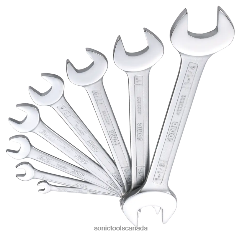 Sonic Double Open Wrench Set (Sae) 8-Pcs Classic F0882J342