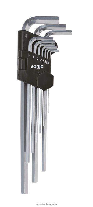 Sonic Hexagon Key Wrench Extra Long Set 10-Pcs Classic F0882J988