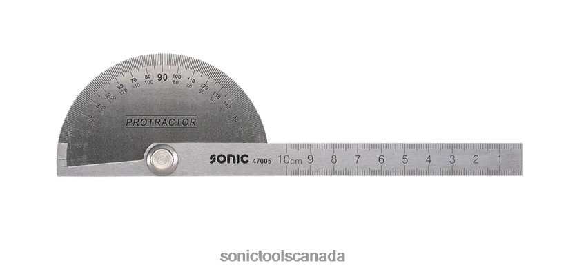 Sonic Stainless Steel Protractor Classic F0882J1124
