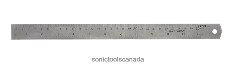 Sonic Stainless Steel Straight Rule 30Cm Practical F0882J1125