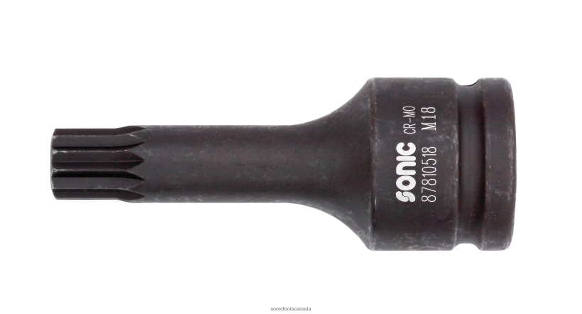 Sonic Bit Socket Impact Spline 3/4" M18 Reliable F0882J2090