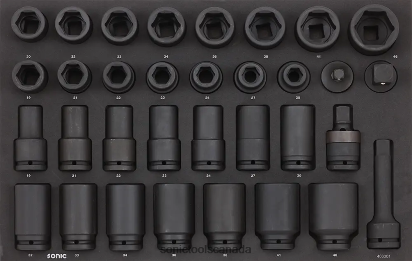 Sonic Impact Socket Set 3/4" Sfs 33-Pcs Latest F0882J585