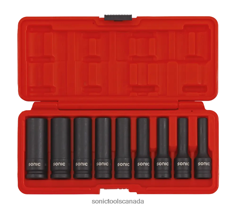 Sonic Impact Deep E Socket Set 1/2" 9-Pcs Classic F0882J590
