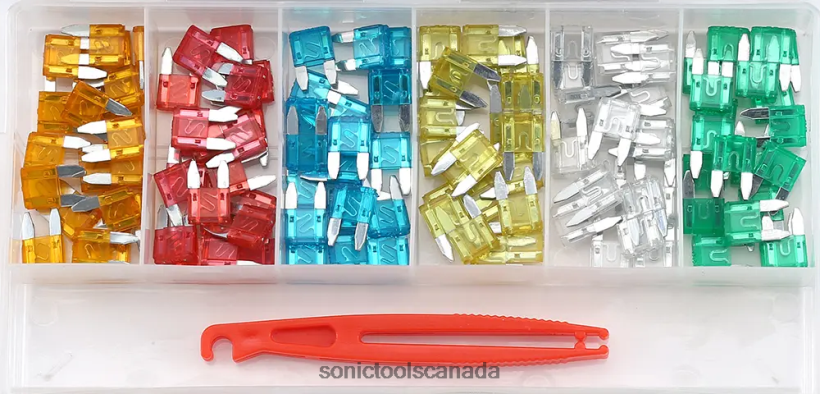 Sonic Assortment Of Automotive Fuses 121Pcs Reliable F0882J452