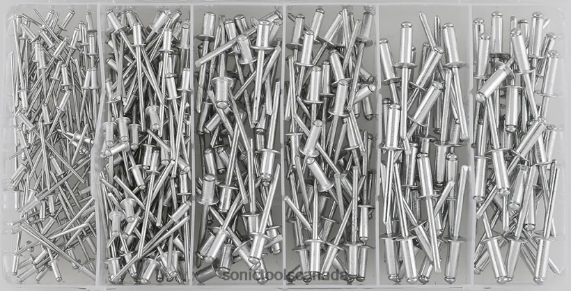 Sonic Blind Rivet Assortment 400Pcs Reliable F0882J464
