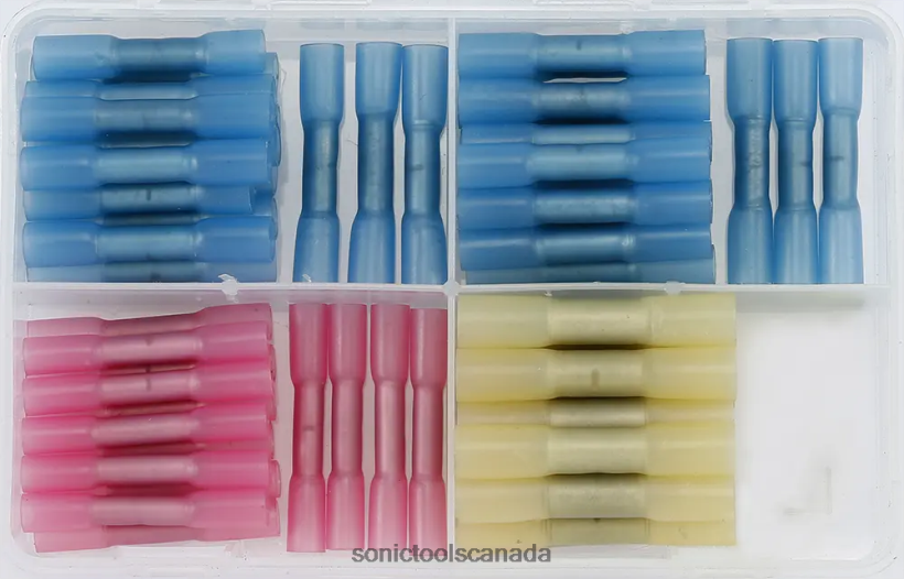 Sonic Butt Connector Assortment With Shrink Tube 60Pcs Classic F0882J1784