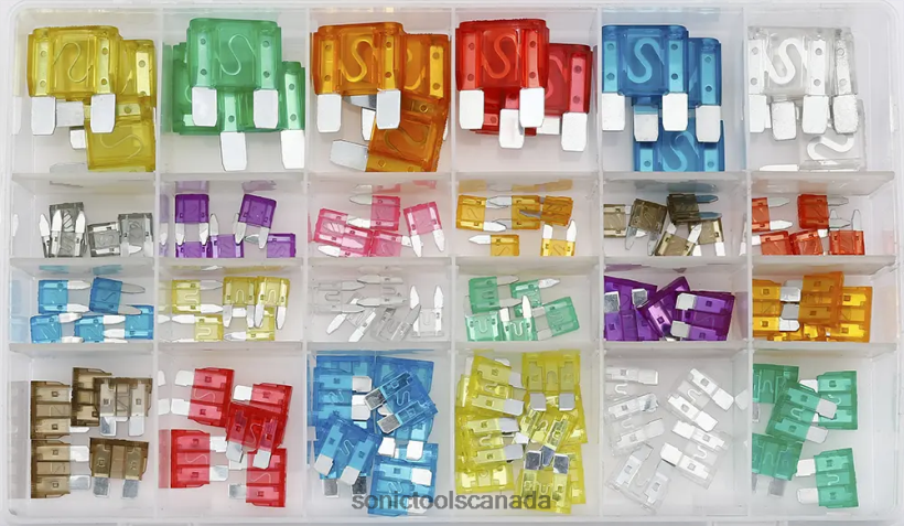 Sonic Master Plug-In Style Fuse Assortment 118Pcs Reliable F0882J1794
