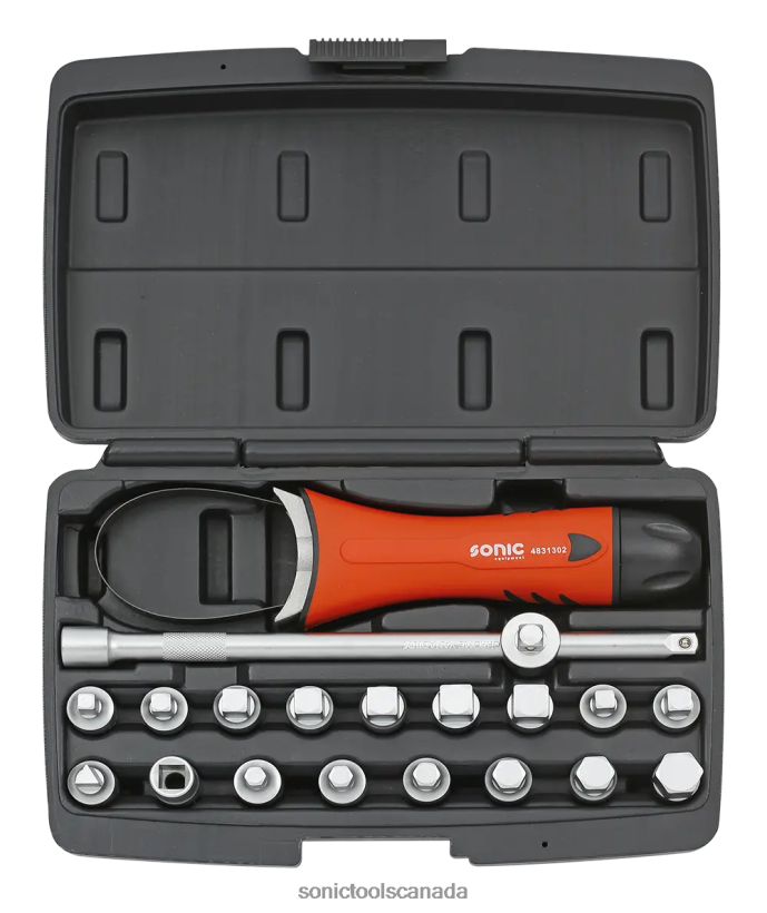 Sonic Oil Drain Set 1/2" 20-Pcs Reliable F0882J648