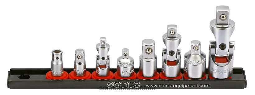 Sonic Adaptor & Universal Joint 8-Pcs Practical F0882J675