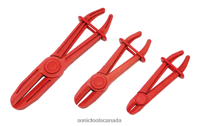 Sonic Hose Line Clamp Set 3-Pcs Reliable F0882J612