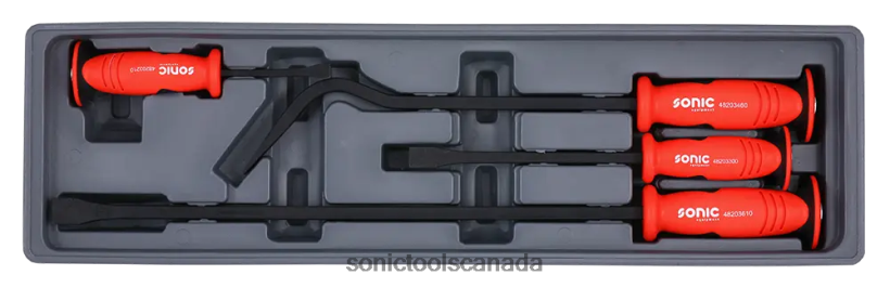 Sonic Pry Bar Set 4-Pcs Reliable F0882J608