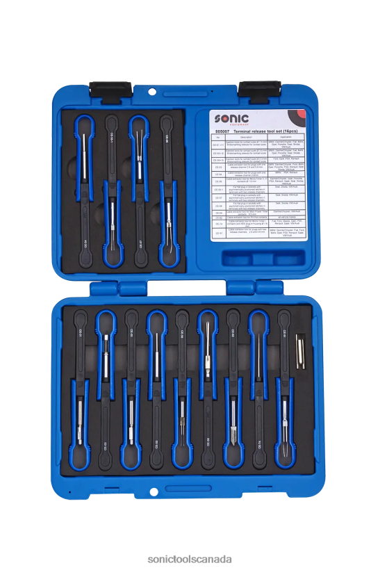 Sonic Terminal Release Tool Set 16-Pcs. Practical F0882J655