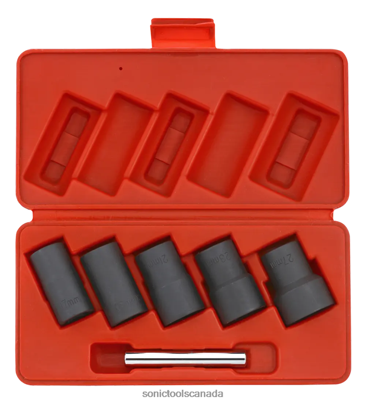 Sonic Spiral Socket Set 1/2" 5-Pcs Practical F0882J699